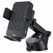 Автодержатель XO WX-43 Wireless Charging 15W Black