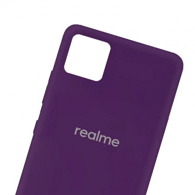 Чехол Original Soft Case Realme C11 Фиолетовый FULL