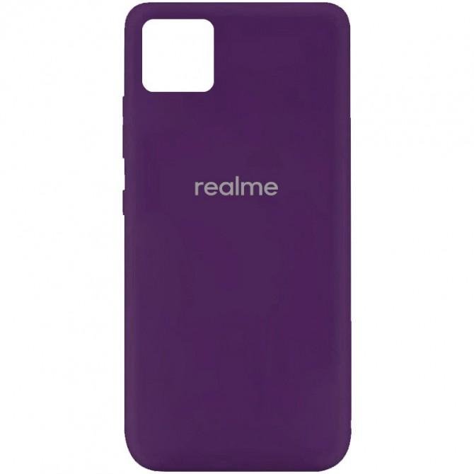 Чехол Original Soft Case Realme C11 Фиолетовый FULL-1