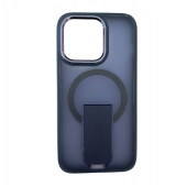 Чохол Cosmic Magnetic Stand for Apple iPhone 15 Pro Max Blue
