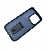 Чохол Cosmic Magnetic Stand for Apple iPhone 15 Pro Max Blue