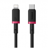 Кабель Baseus Dura Series Type-C to Lightning 20W Black/Red 1m Кабель Baseus Dura Series Type-C to Lightning 20W Black/Red 1m