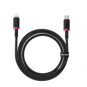 Кабель Baseus Dura Series Type-C to Lightning 20W Black/Red 1m Кабель Baseus Dura Series Type-C to Lightning 20W Black/Red 1m