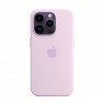 Оригинальный силиконовый чехол для iPhone 14 Lilac Purple FULL