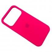 Силіконовий чохол для iPhone 17 Pro Barbie Pink FULL