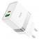 Мережевий зарядний пристрій Hoco N21 PD30W+QC3.0 White + Cable Type-C to Type-C