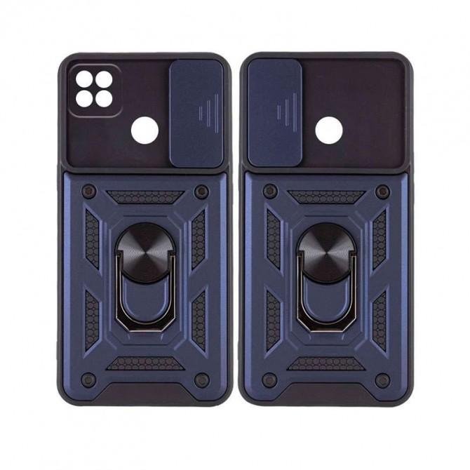 Чехол HONOR Hard Defence Series Xiaomi Redmi 9c/ Redmi 10A Light Blue (with Camshield and magnet)