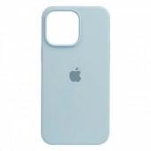 Оригинальный силиконовый чехол для iPhone 14 Sky Blue FULL