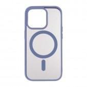 Чехол Pjur with Magsafe for iPhone 13 Light Blue