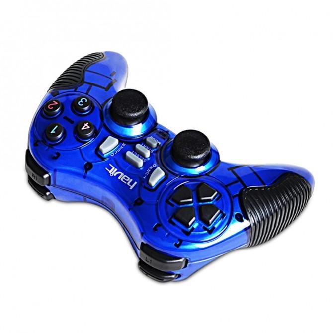 Геймпад Havit HV-G89W USB+PS2+PS3 wireless blue-2