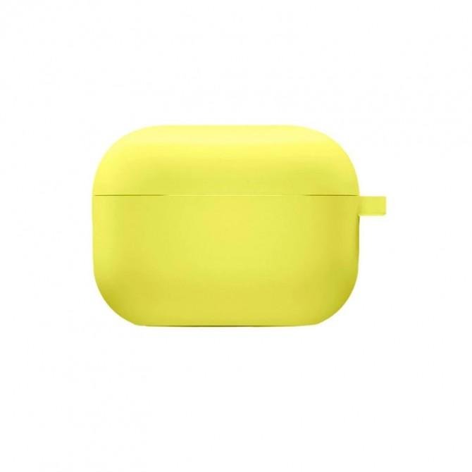 Чохол U-Like Silicone Protective Case For Airpods 4 Microfibre Bright Yellow