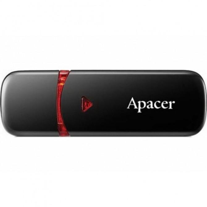Флеш пам'ять Apacer 64Gb AH333 Чорний-2