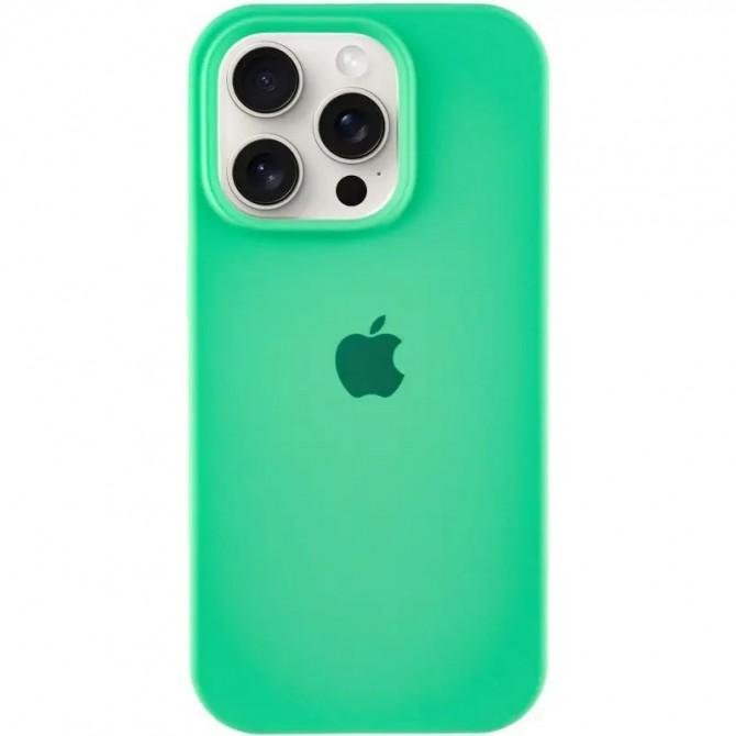 Силиконовый чехол для iPhone 16 Pro Max Spearmint FULL