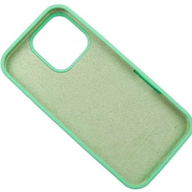 Силиконовый чехол для iPhone 16 Pro Max Spearmint FULL-2