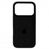 Силиконовый чехол для iPhone 17 Pro Max Black FULL Силиконовый чехол для iPhone 17 Pro Max Black FULL