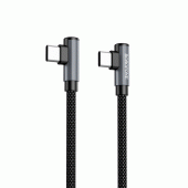 Кабель Borofone BU50 Elbow Magnetic 60W Type-C to Type-C 60W Black 1m Кабель Borofone BU50 Elbow Magnetic 60W Type-C to Type-C 60W Black 1m
