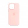 Силіконовий чохол для iPhone 16 Pro Max Chalk Pink FULL