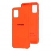 Чехол  Soft Case Samsung A325 Galaxy A32 Оранжевый FULL