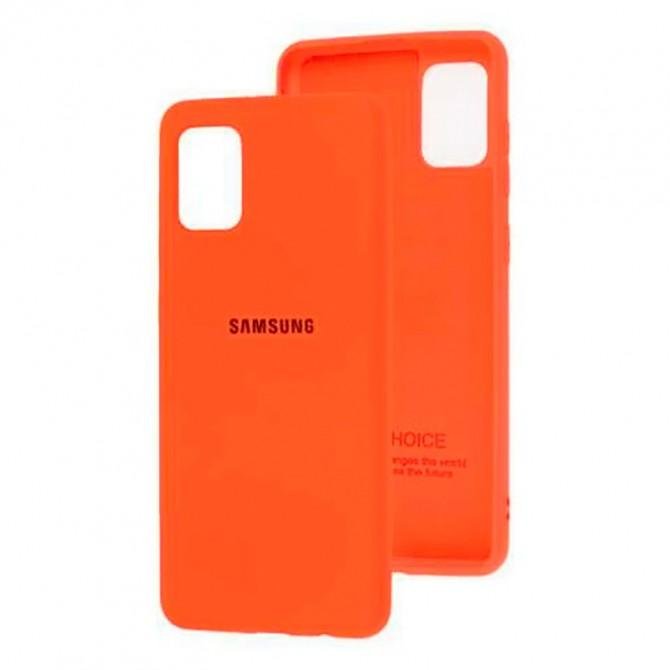 Чохол Soft Case Samsung A325 Galaxy A32 Помаранчевий FULL