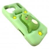 Чохол 3D Dino series for iPhone 17 Pro Max Green