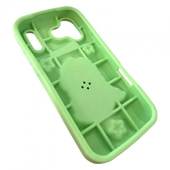Чехол 3D Dino series for iPhone 17 Pro Max Green-3
