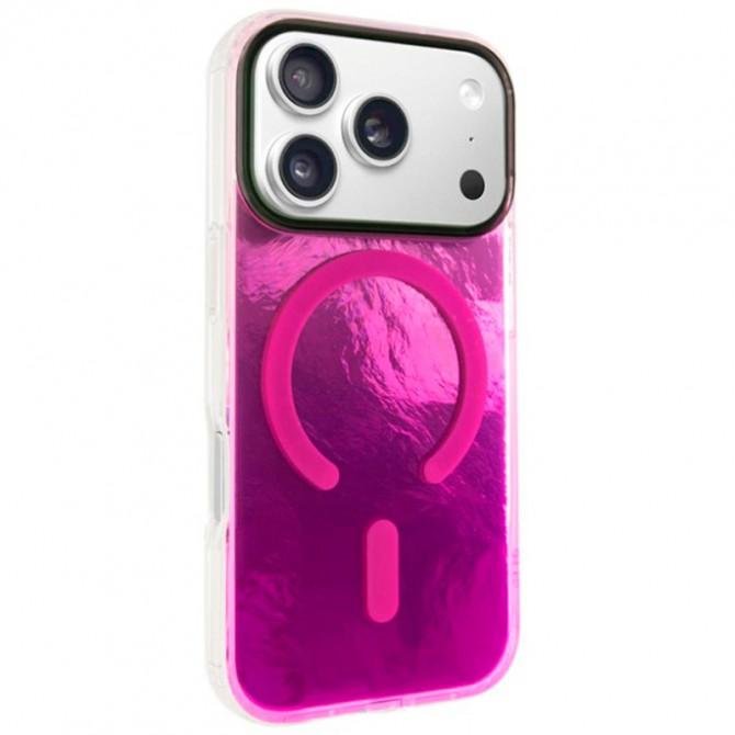 Чохол TPU Shiny Mountain (MagFit) для Apple iPhone 17 Pro (6.3") Pink