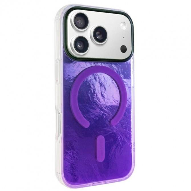Чехол TPU Shiny Mountain (MagFit) для Apple iPhone 17 Pro (6.3") Purple