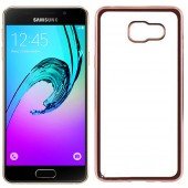 Чехол Electroplating TPU case для Samsung A310 pink