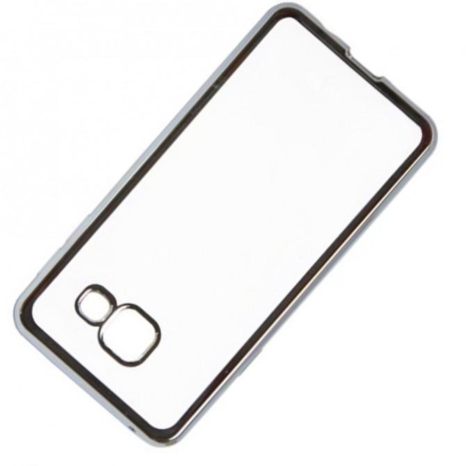 Чехол Electroplating TPU case для Samsung A5 silver-2