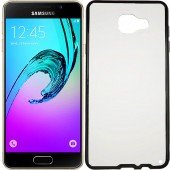 Чехол Electroplating TPU case для Samsung A510 Чёрный