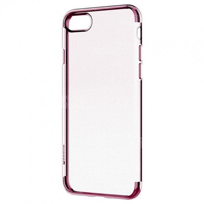 Чехол Electroplating TPU case для Samsung A510 pink