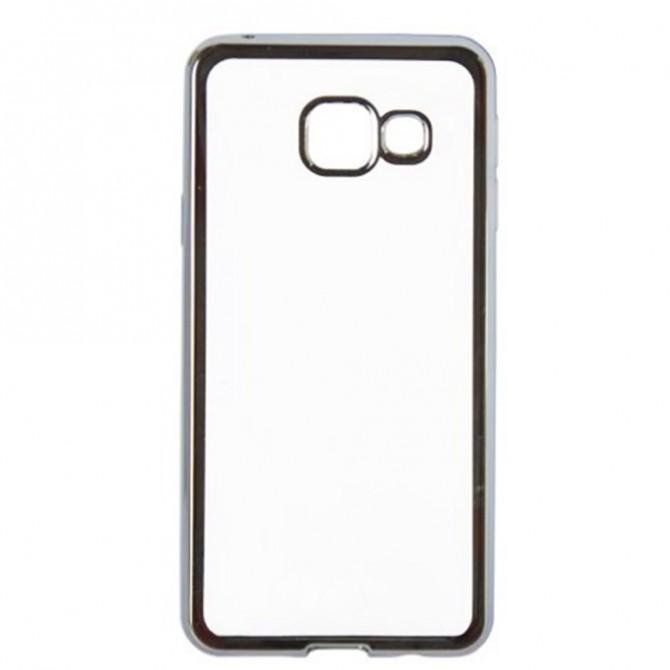 Чехол Electroplating TPU case для Samsung A510 silver-1