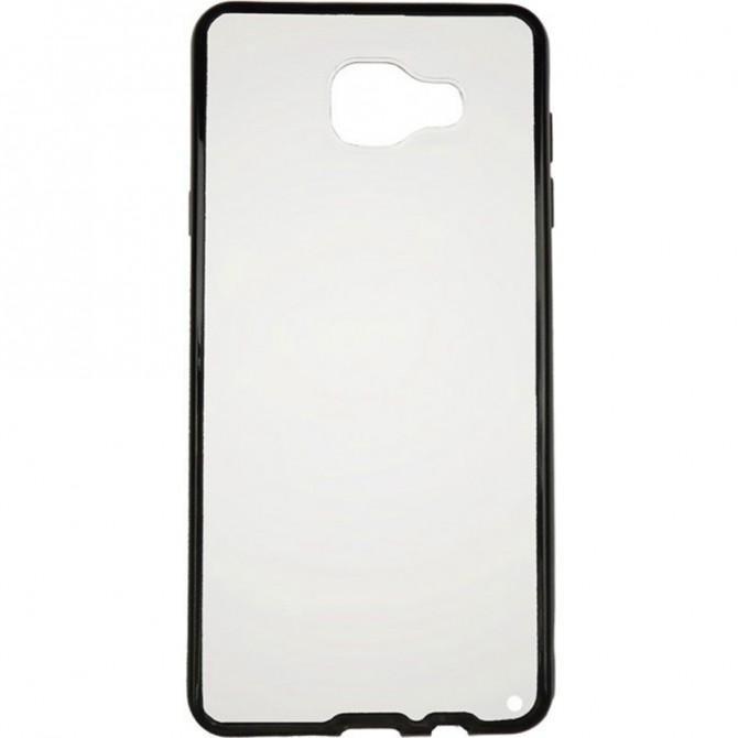 Чехол Electroplating TPU case для Samsung A710 Чёрный-1