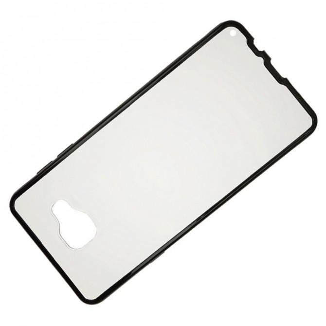 Чехол Electroplating TPU case для Samsung A710 Чёрный-2