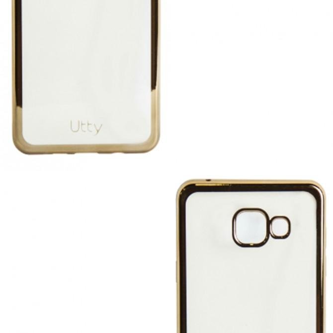 Чехол Electroplating TPU case для Samsung A710 gold-2