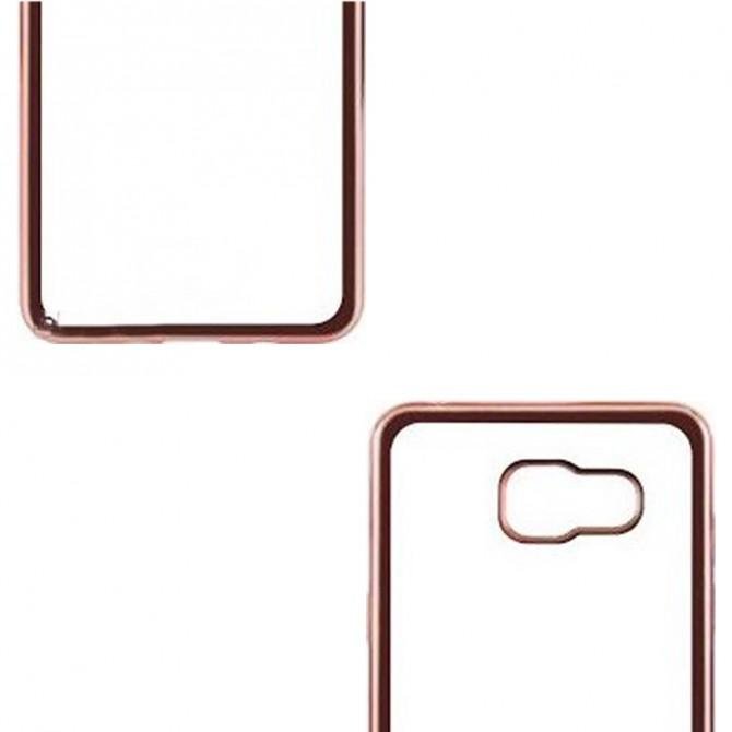 Чехол Electroplating TPU case для Samsung A710 pink-3