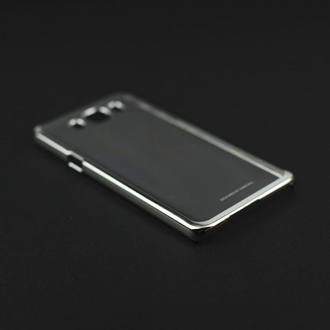 Чохол Прозорий для Samsung J710 (J7-2016) Срібло-2