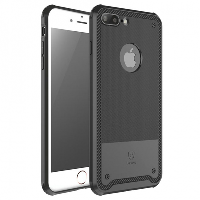 Чехол Baseus Shield Series для iPhone 7 Plus Чёрный-1