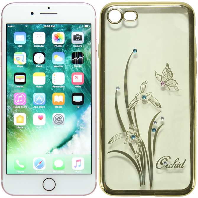 Чехол Beckberg Breathe seria для iPhone 7 Orhid