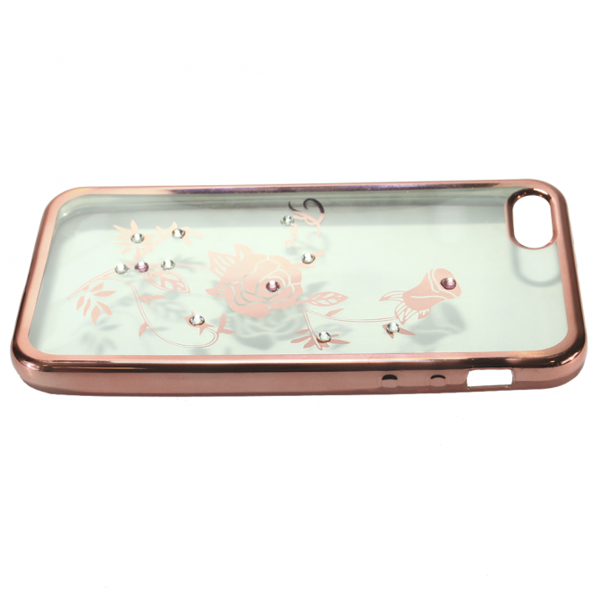 Чохол Beckberg Breathe seria для iPhone 7 Рожевий-5