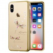 Чехол Beckberg Breathe seria для iPhone X Dragonfly