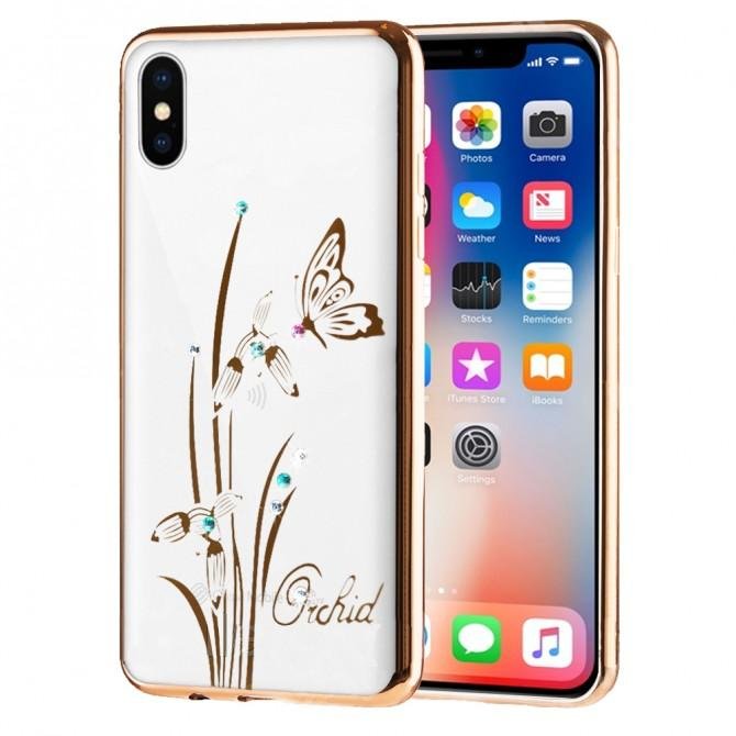 Чохол Beckberg Breathe seria для iPhone X Орхідея