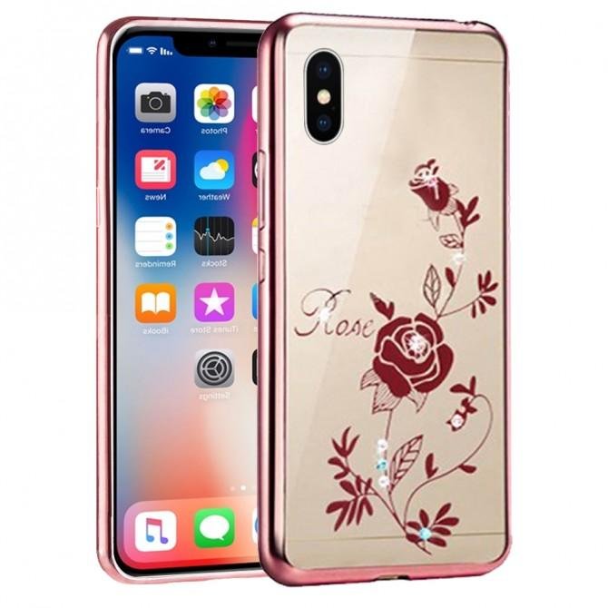Чехол Beckberg Breathe seria для iPhone X Rose