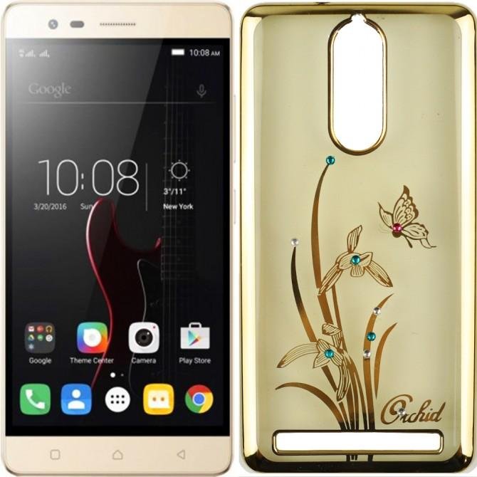 Чохол Beckberg Breathe seria для Lenovo A7020/Vibe K5 Note Орхідея