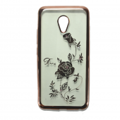 Чохол Beckberg Breathe seria для Meizu M5 Рожевий