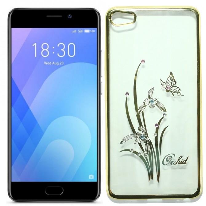 Чохол Beckberg Breathe seria для Meizu U10 Орхідея