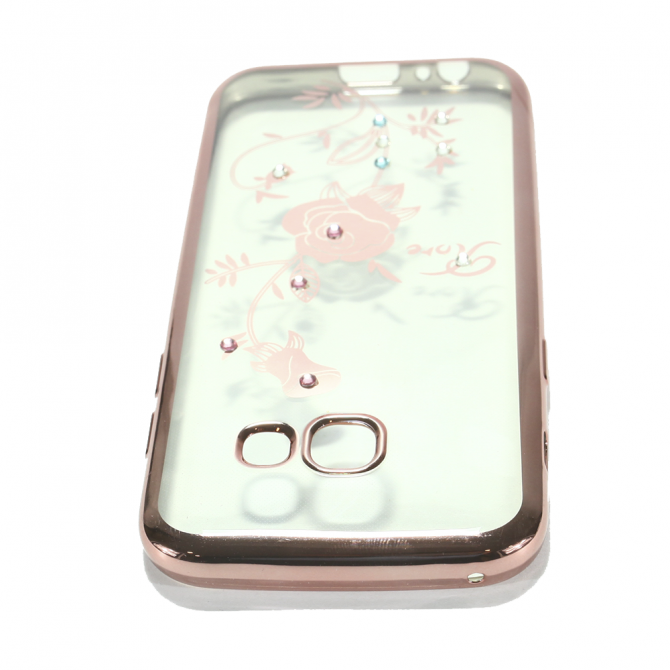 Чохол Beckberg Breathe seria для Samsung A320 (A3-2017) Рожевий-2