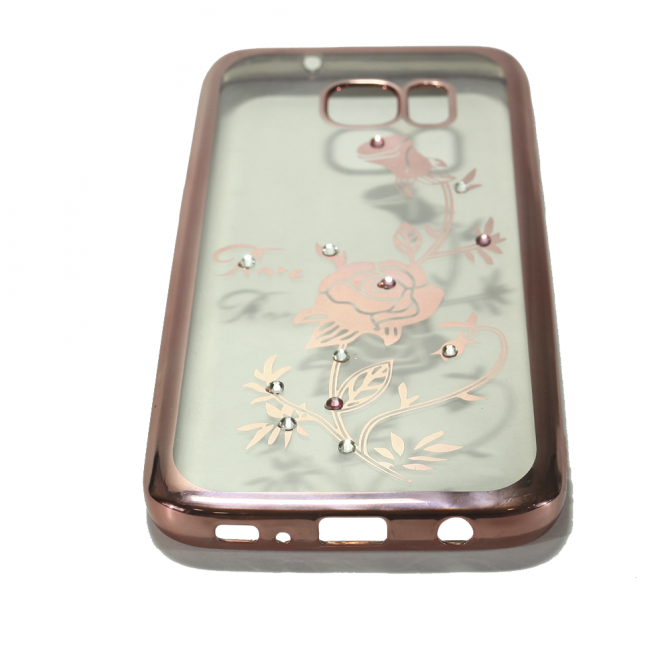 Чохол Beckberg Breathe seria для Samsung G930 Galaxy S7 Рожевий-2