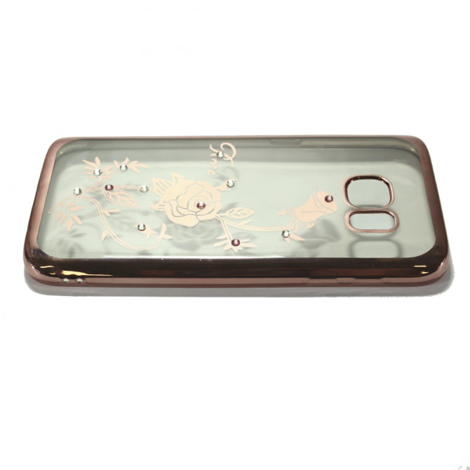 Чохол Beckberg Breathe seria для Samsung G930 Galaxy S7 Рожевий-4