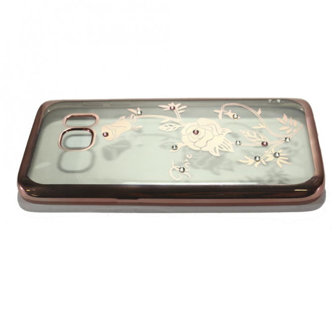 Чохол Beckberg Breathe seria для Samsung G930 Galaxy S7 Рожевий-5